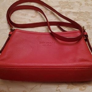 Kate Spade red leather small purse